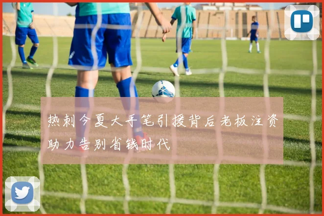 热刺今夏大手笔引援背后老板注资助力告别省钱时代